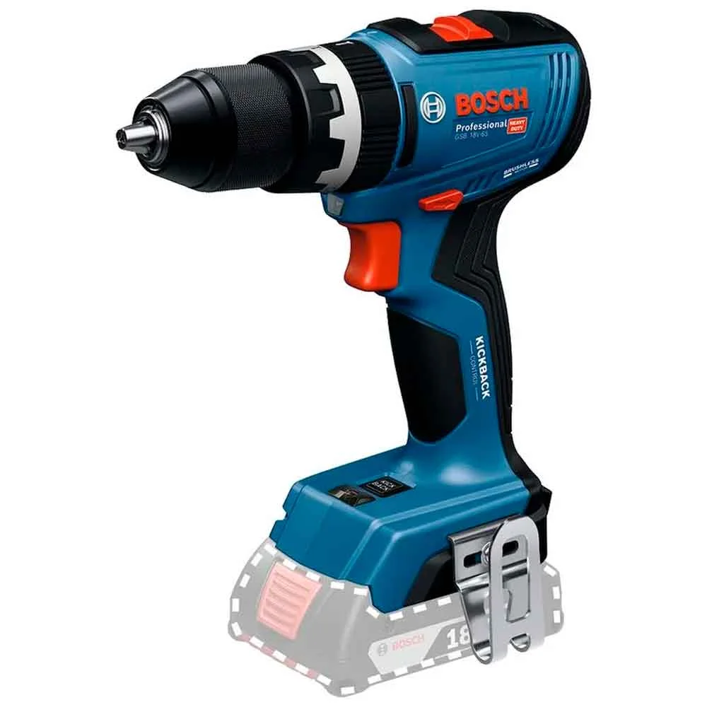 Furadeira/Parafusadeira Bosch 02bat.Impact Gsb 18v-65 